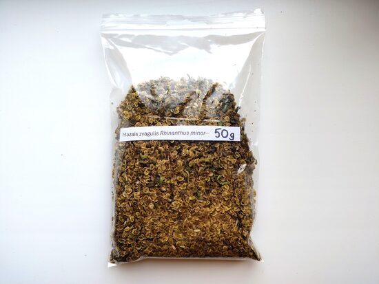 50 g – mazais zvagulis Rhinanthus minor